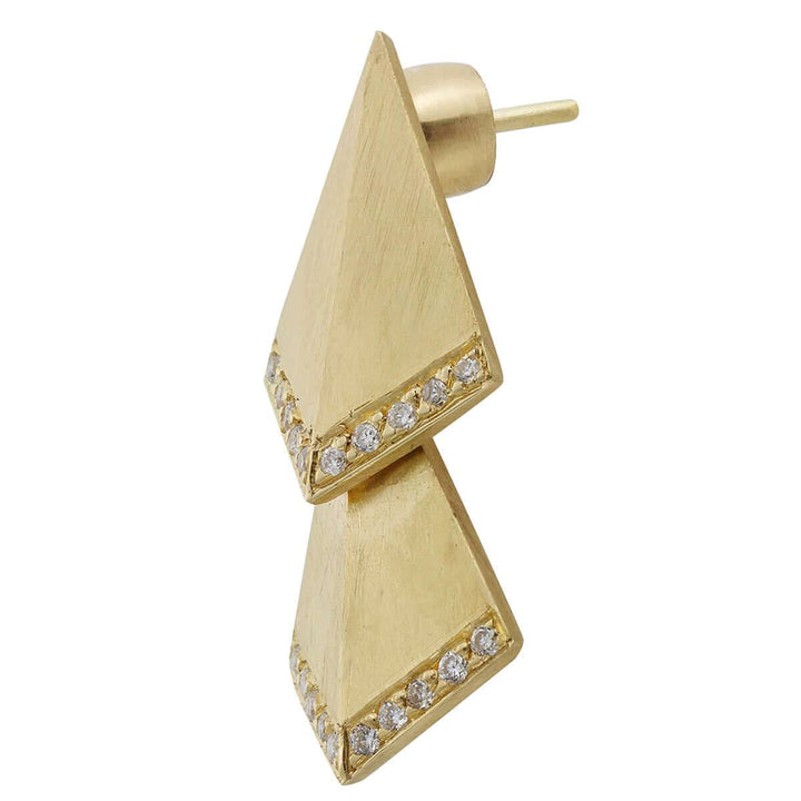 Double Rombus Ear D - Deco - Ileana Makri store