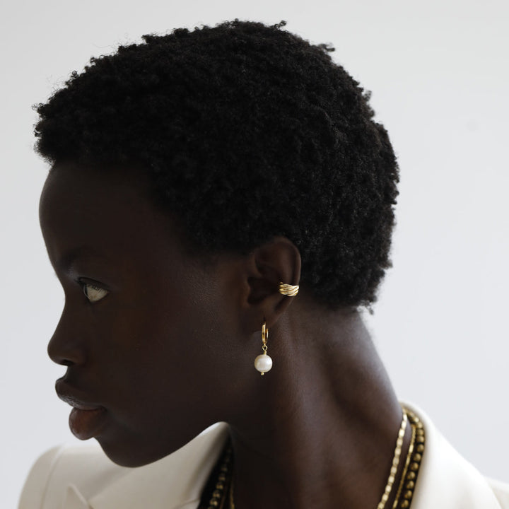 Wave Ear Cuff - Tile - Ileana Makri store