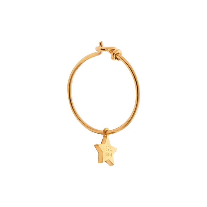 Enamel Little Star Hoops - Eye M Neon Rocks - Ileana Makri store
