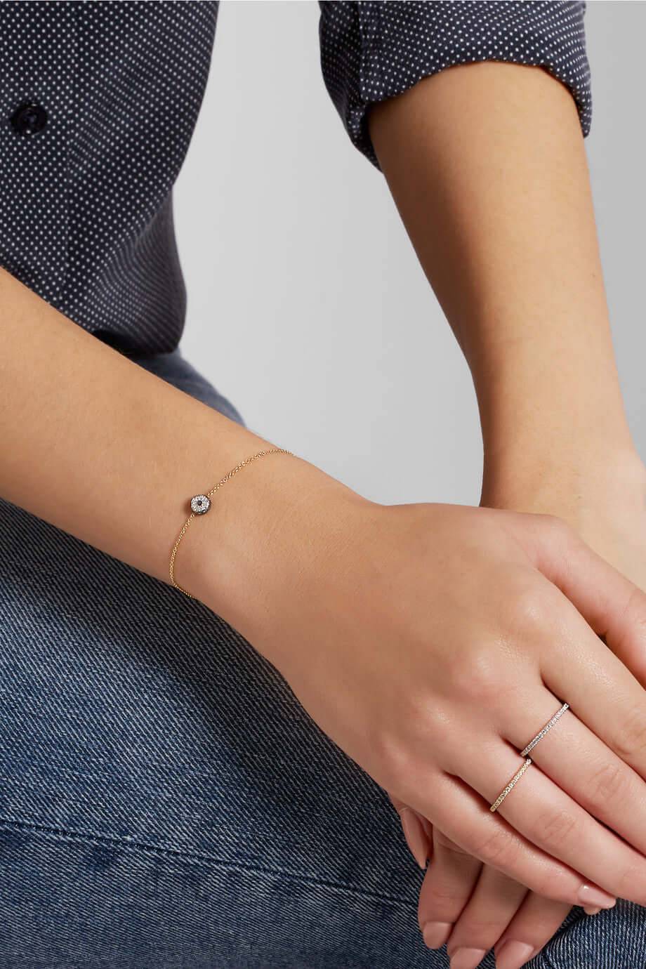 Leda Bracelet - EVIL EYE - Ileana Makri store