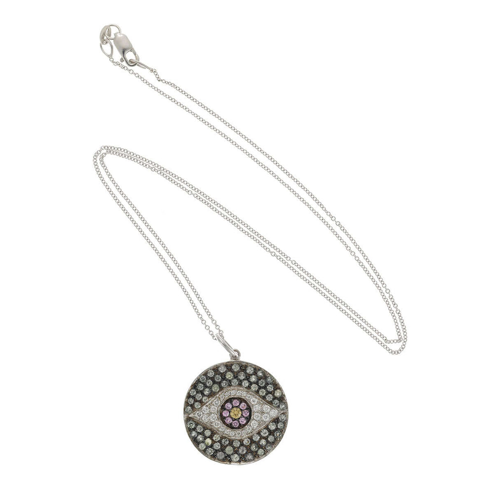 Dawn Pendant W-Oxs-Gs-D-Ps-Ys - EVIL EYE - Ileana Makri store