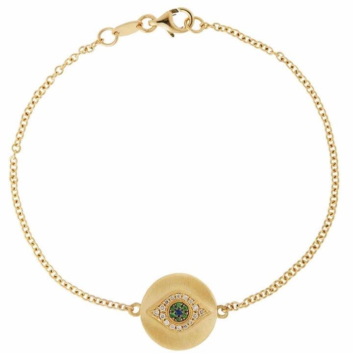 Golden Eye Bracelet Y - EYE LOVE - Ileana Makri store