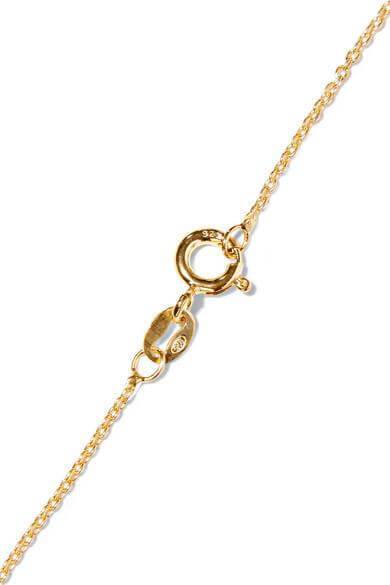 Kitten Eye Necklace - Blue - Eye M Eyes - Ileana Makri store