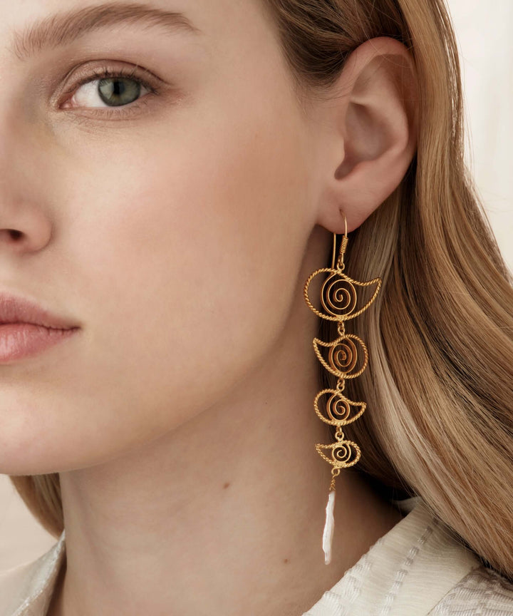 Niove Earrings - IM x Zeus & Dione - Ileana Makri store