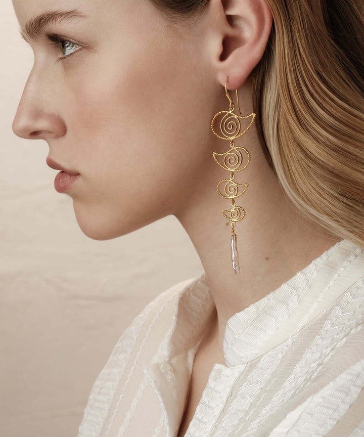 Niove Earrings - IM x Zeus & Dione - Ileana Makri store