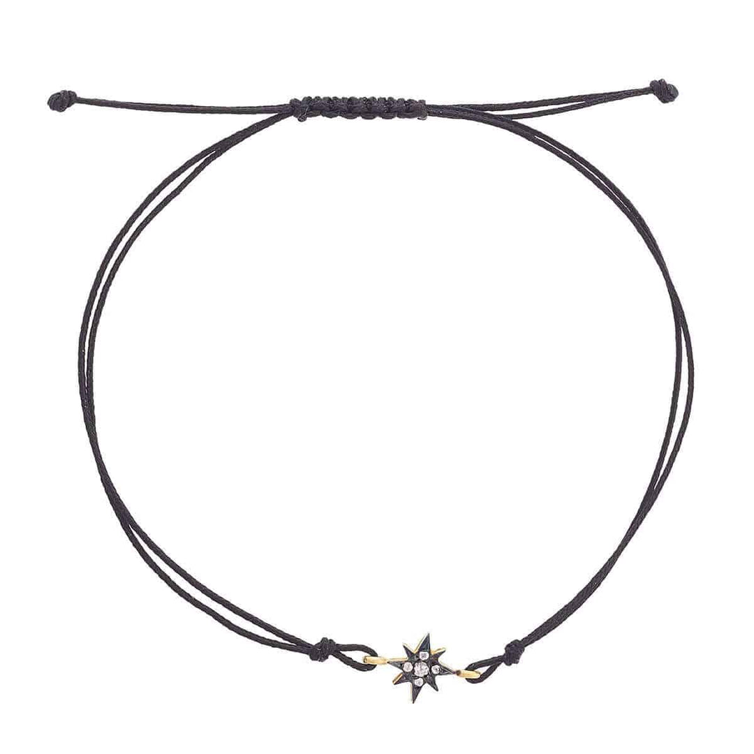 North Star Cord Bracelet - Eye M UFO - Ileana Makri store
