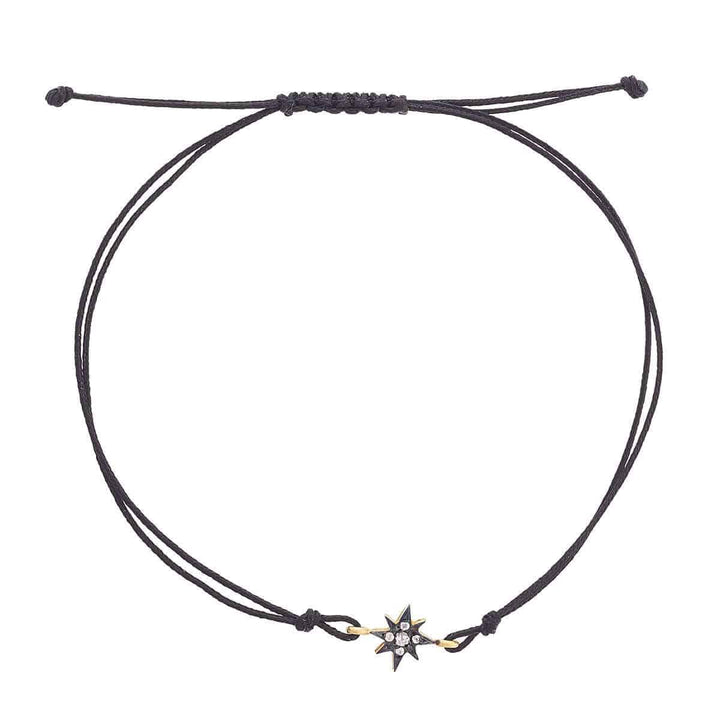 North Star Cord Bracelet - Eye M UFO - Ileana Makri store