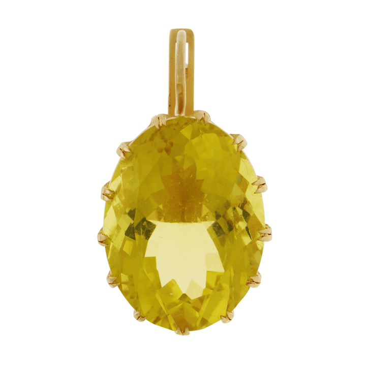 Oval Crown Lemon Topaz - Crown - Ileana Makri store