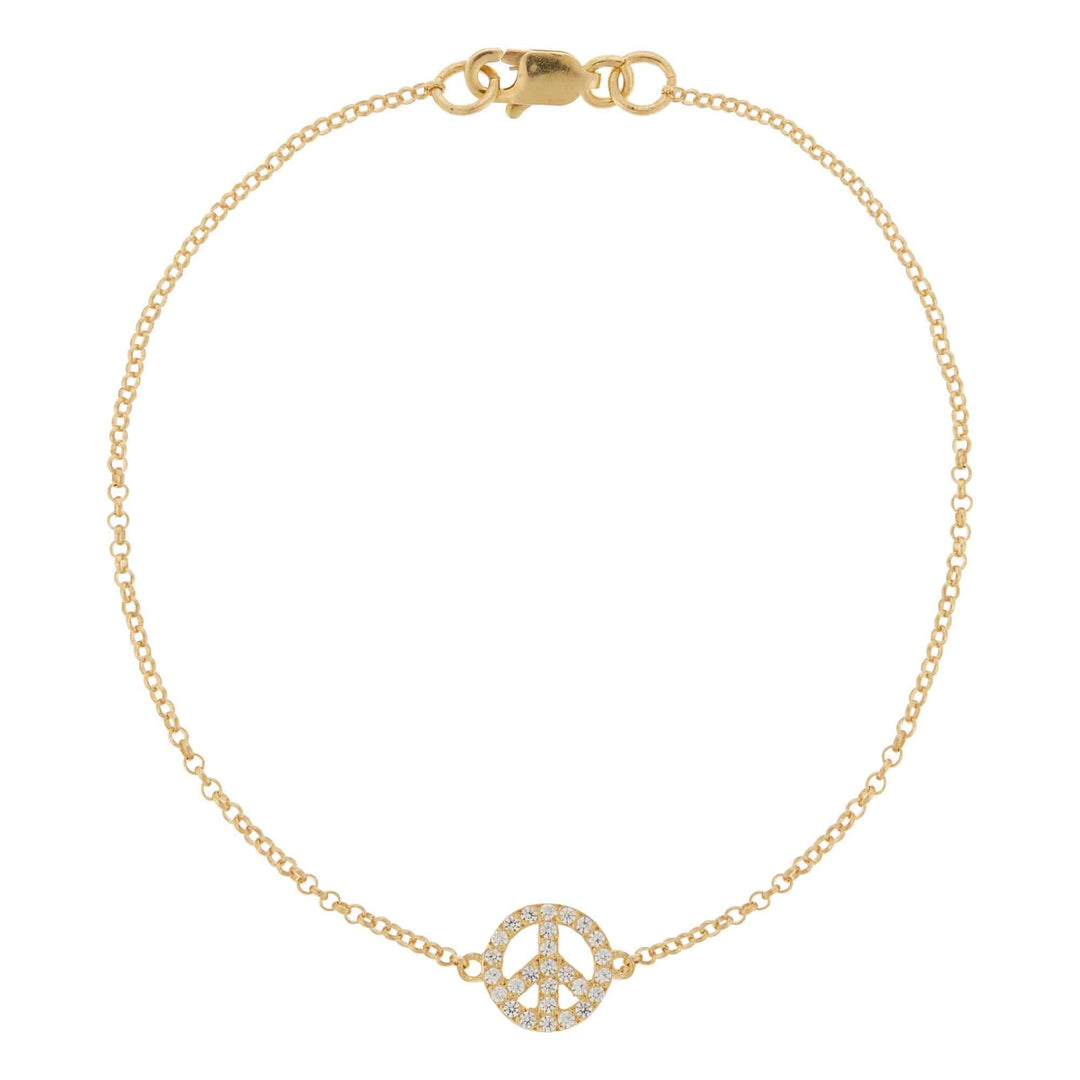 Peace Bracelet - Eye M Hearts - Ileana Makri store