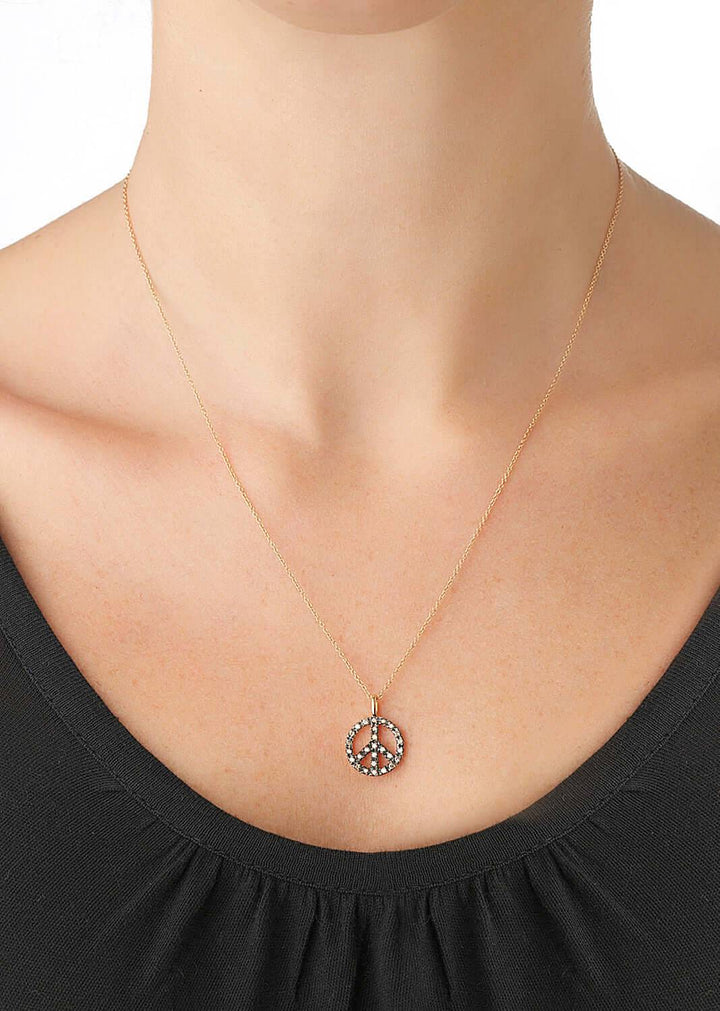 Peace Symbol Y-Oxs-Bd-S - SYMBOLS - Ileana Makri store