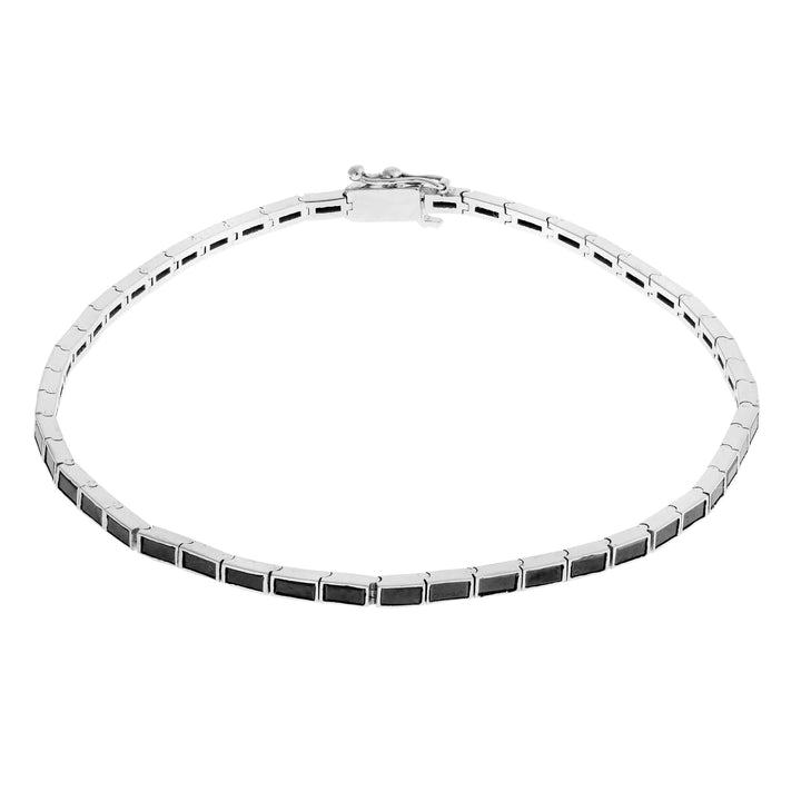 Prince Baguette Riviera Bracelet W-Bd - Baguette - Ileana Makri store
