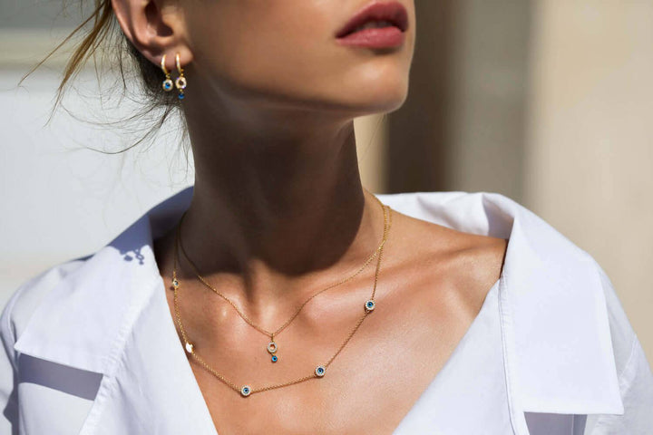 Protection Necklace - Eye M Eyes - Ileana Makri store