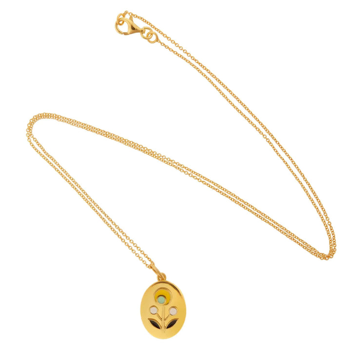 Seed Flower Pendant - Eye M Flower Power - Ileana Makri store