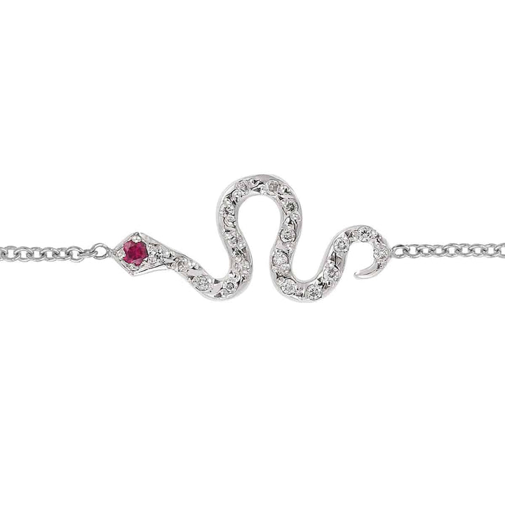 Little Snake Bracelet W-D-Ru - SNAKES - Ileana Makri store