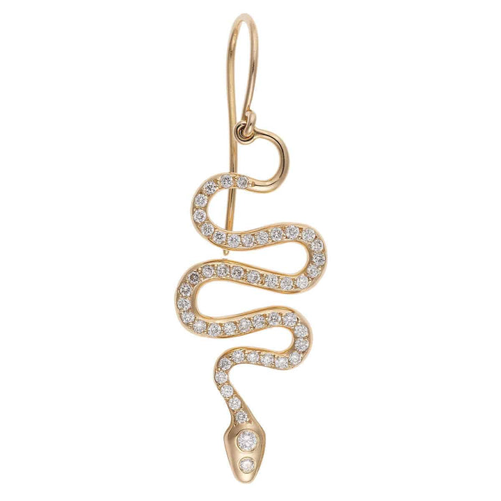 Black Mamba Earrings P-D-S - SNAKES - Ileana Makri store