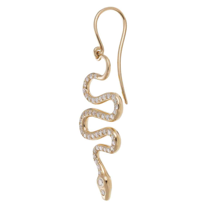 Black Mamba Earrings P-D-S - SNAKES - Ileana Makri store