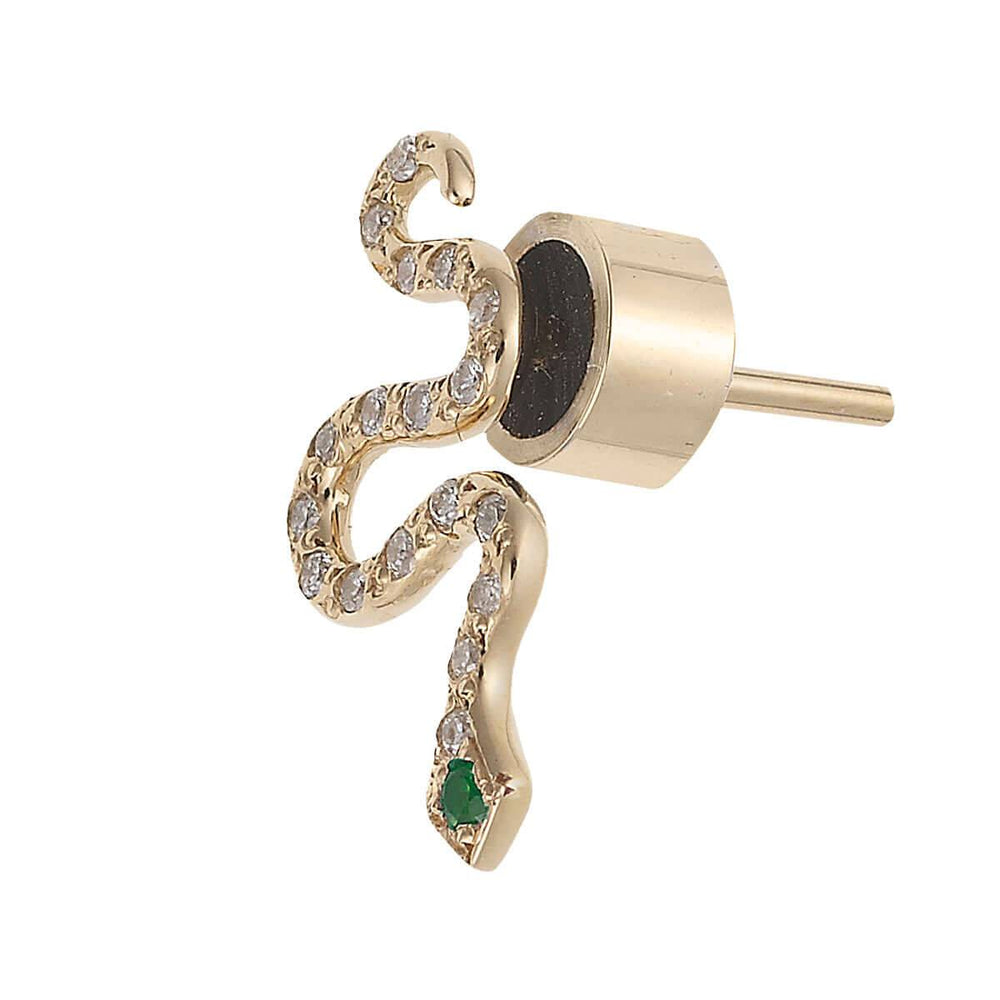 Little Snake Stud D-TS - SNAKES - Ileana Makri store