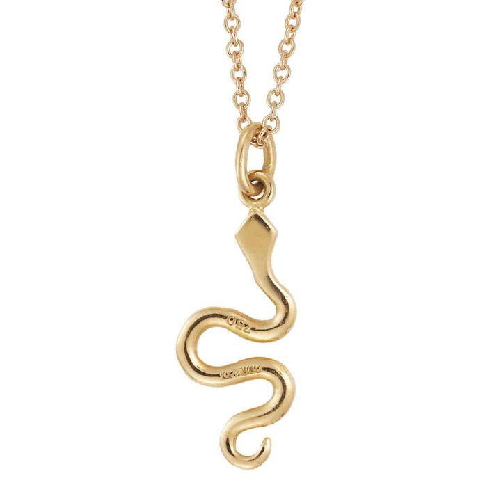 Little Snake Pendant P-Chd-Ru - SNAKES - Ileana Makri store