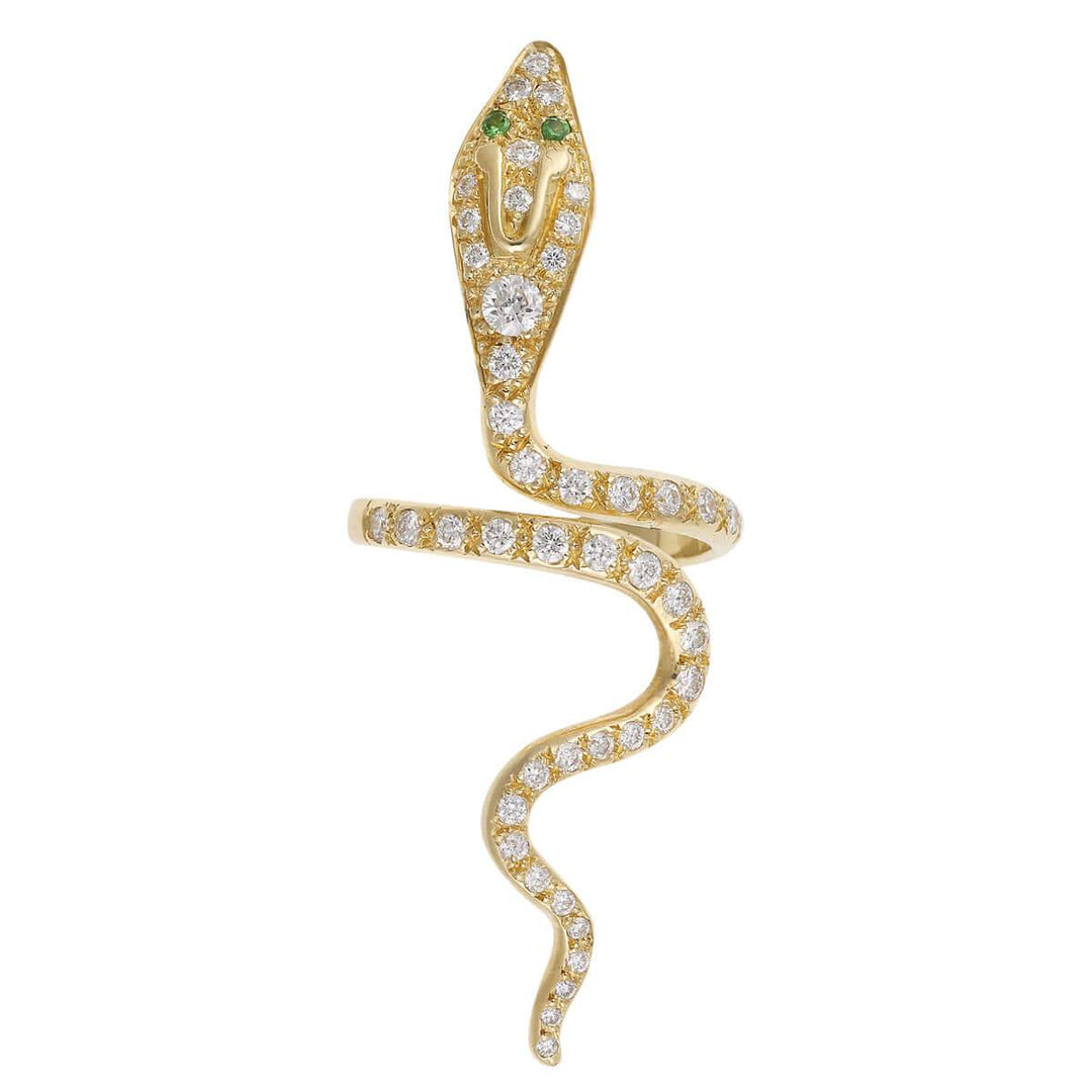 Cobra Ring Y-D-Ts - SNAKES - Ileana Makri store