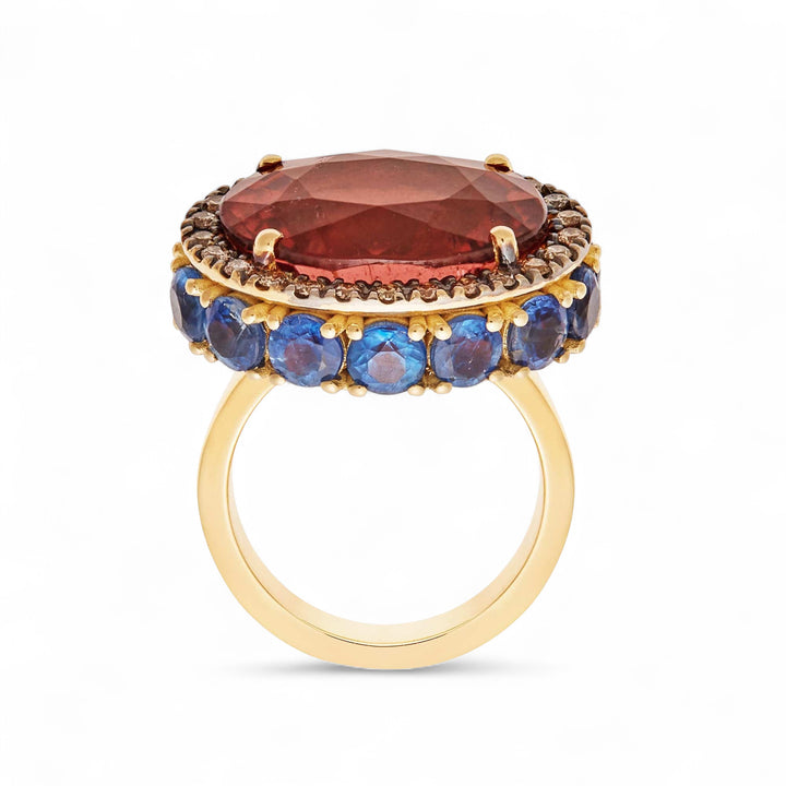 Spicy Eternity Flower Ring