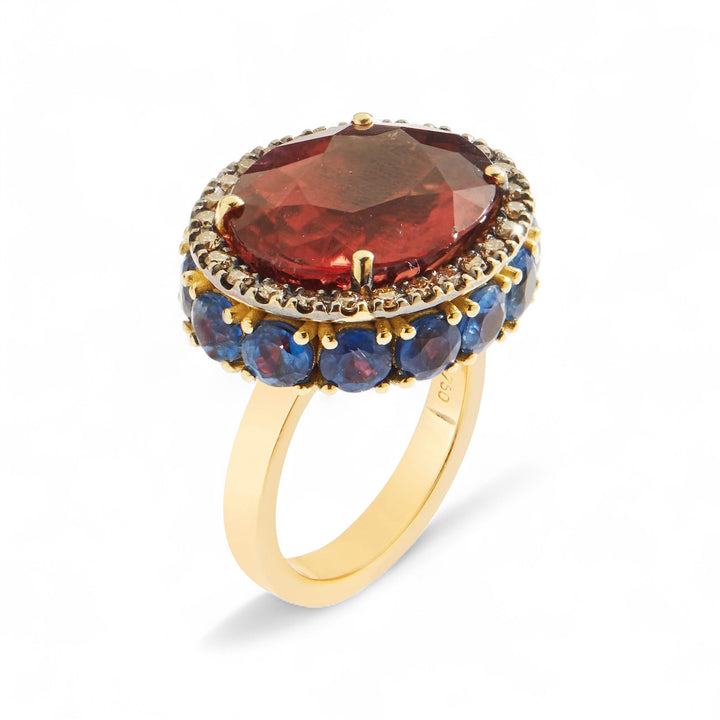 Spicy Eternity Flower Ring