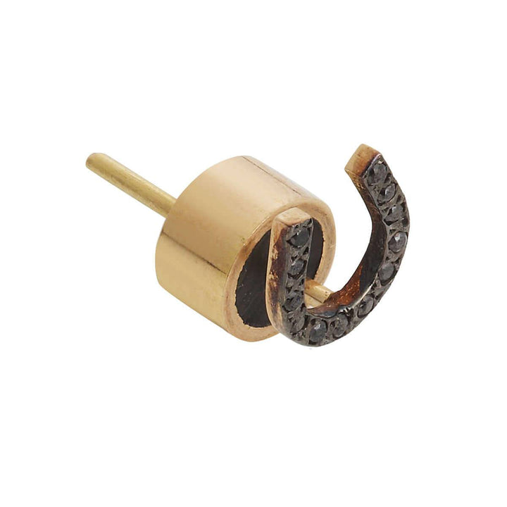 Lucky Horseshoe Studs P-Oxs-Bd - SYMBOLS - Ileana Makri store