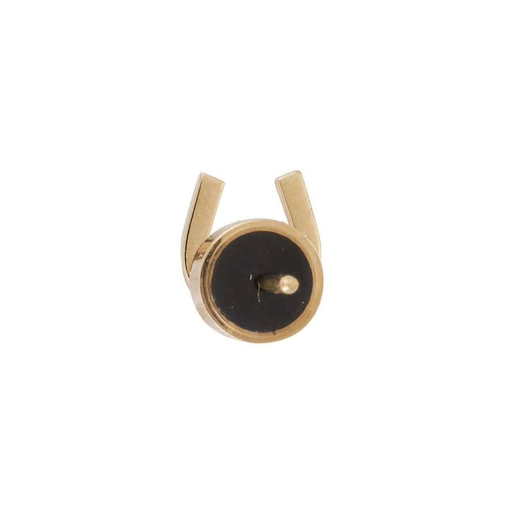 Lucky Horseshoe Studs P-Oxs-Bd - SYMBOLS - Ileana Makri store