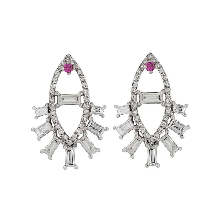 Teared Eye Studs W-D-Ru - THE EDIT - Ileana Makri store