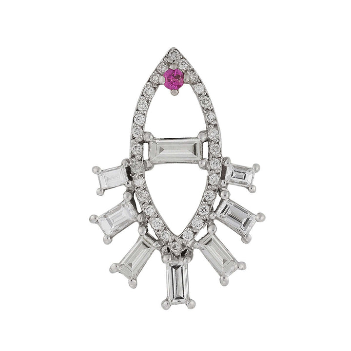 Teared Eye Studs W-D-Ru - THE EDIT - Ileana Makri store