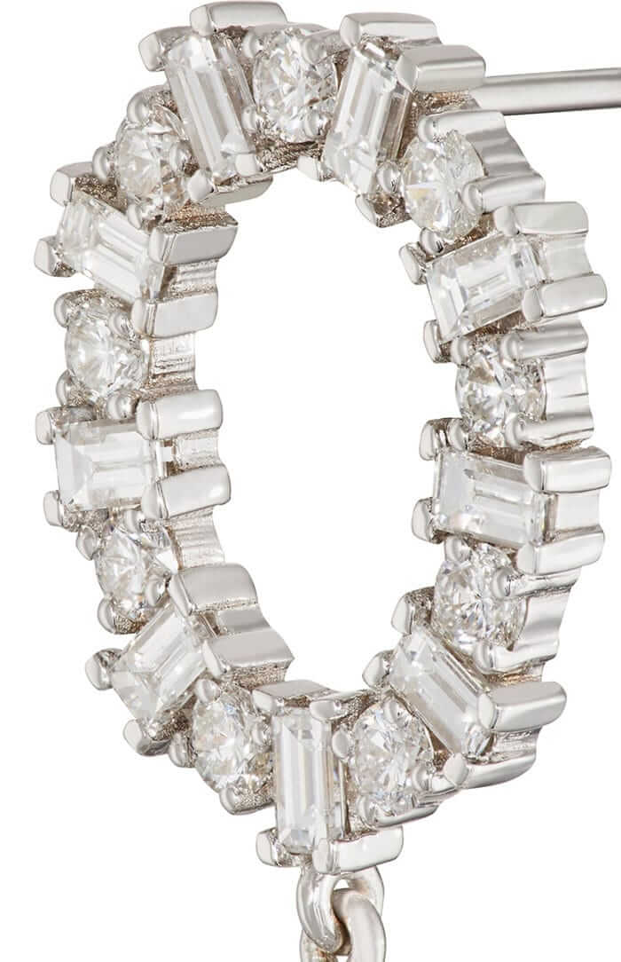 Baguette Again Earrings - THE EDIT - Ileana Makri store