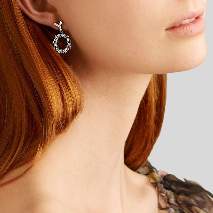 Baguette Again Earrings W-D-S - THE EDIT - Ileana Makri store