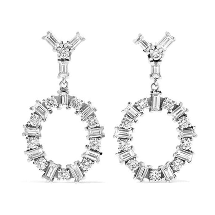 Baguette Again Earrings W-D-S - THE EDIT - Ileana Makri store