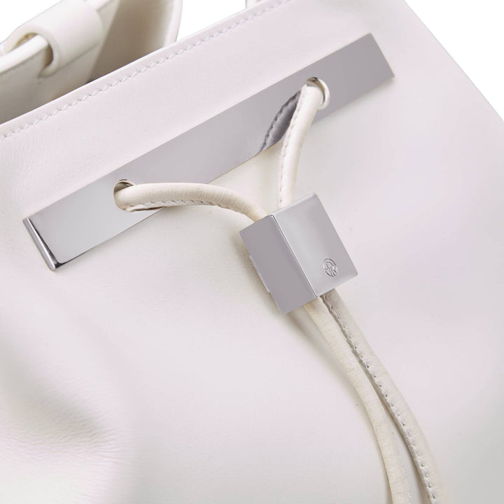 Back Bag White - The Row - Ileana Makri store
