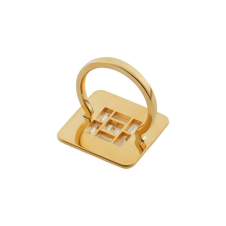 Baguette Diamond Tile Ring Y-D - Ileana Makri