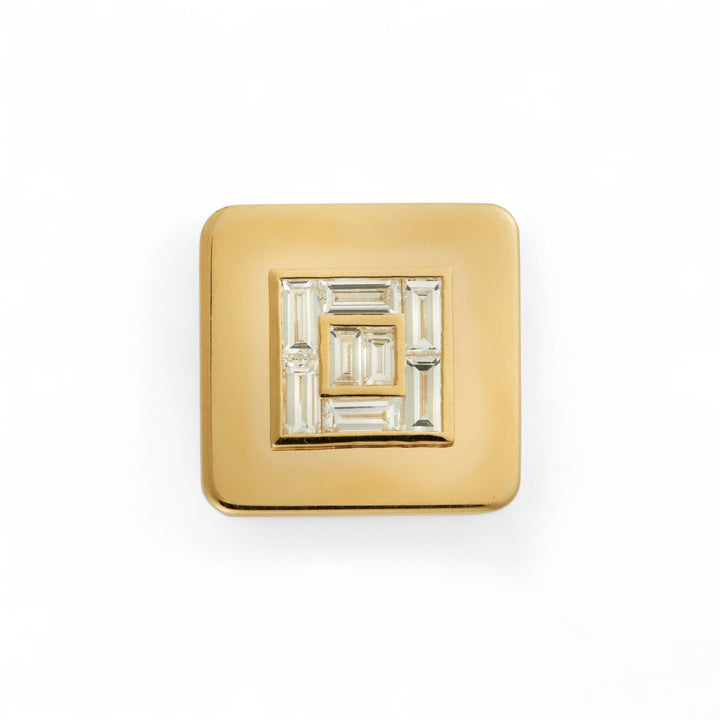 Baguette Diamond Tile Ring Y-D