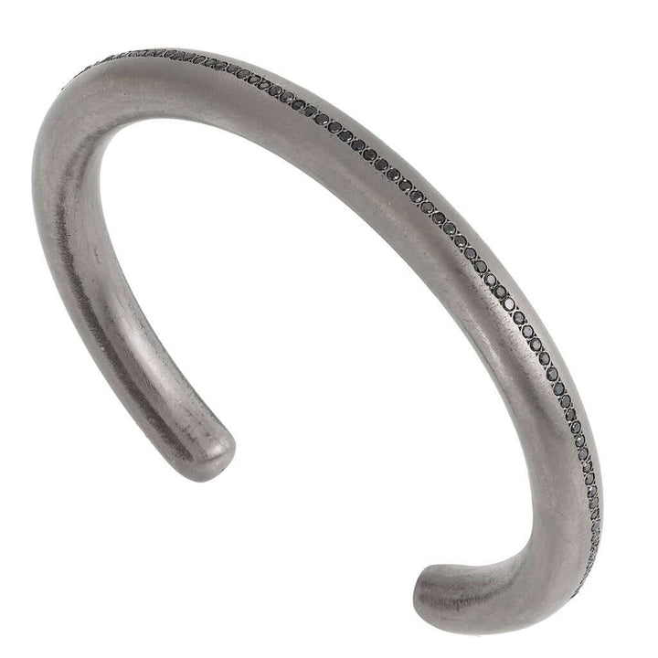 Titans Cuff T-Bd - TITANIUM - Ileana Makri store