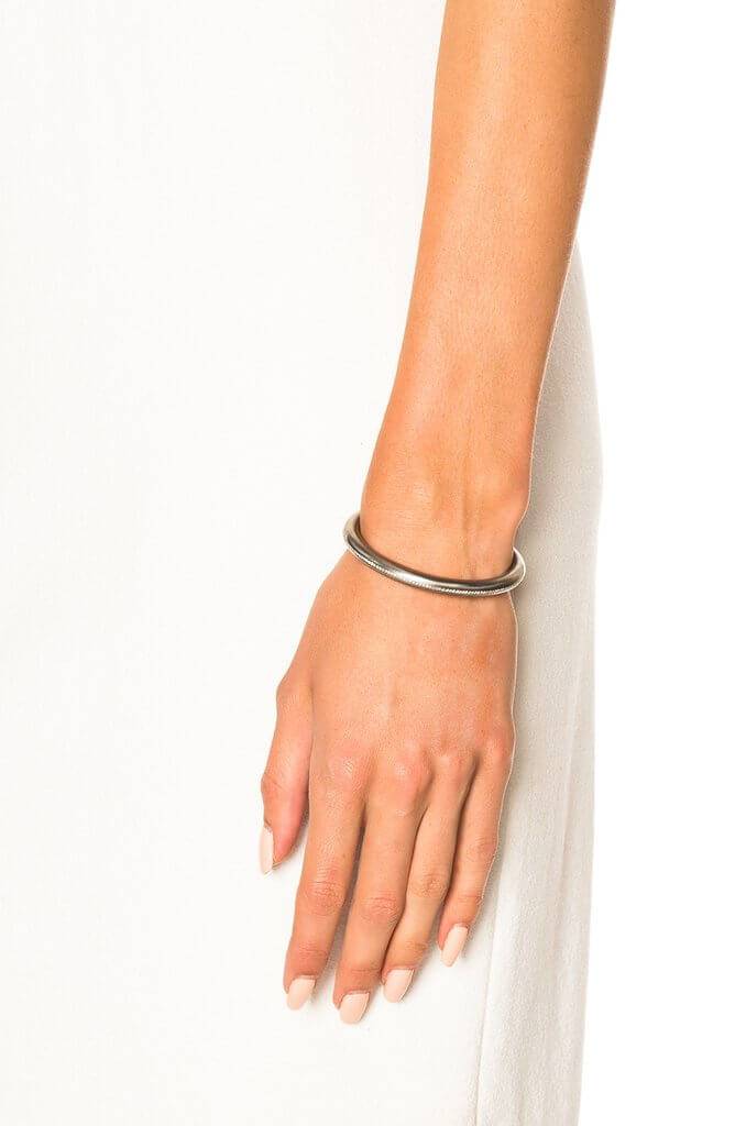 Titans Cuff T-Bd - TITANIUM - Ileana Makri store