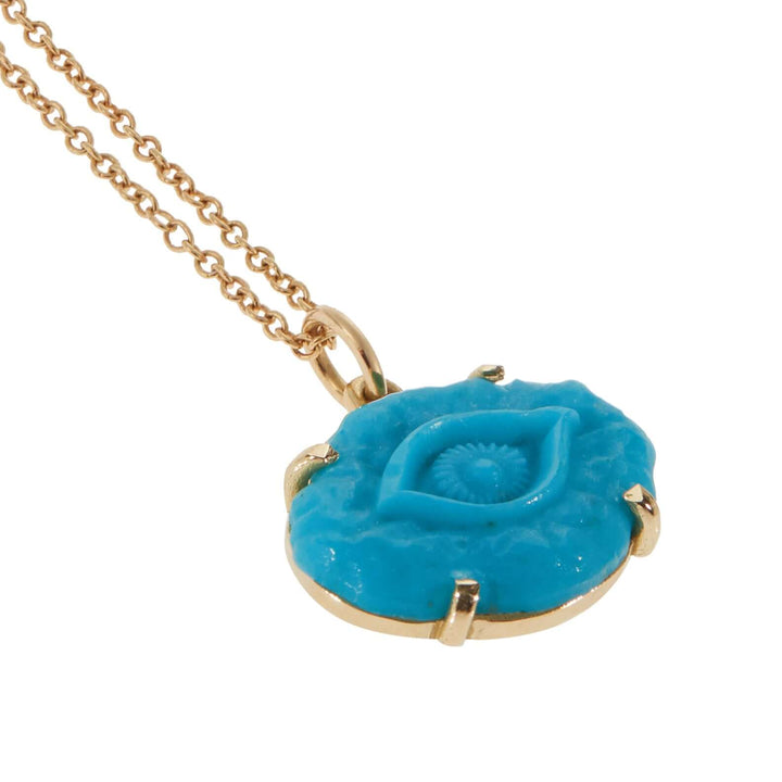Turquoise Evil Eye - Exclusive - Ileana Makri store