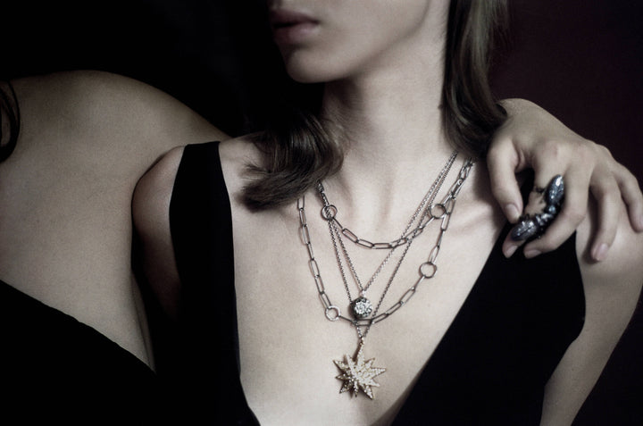 Universe Chain 4 Spiral - D (64CM) - Chains - Ileana Makri store