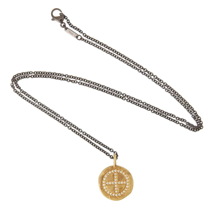 Wheel Cross Carved Y-D - SYMBOLS - Ileana Makri store