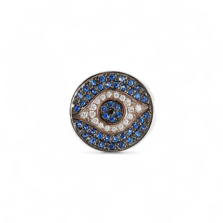 Little Blue Dawn Chevalier Ring