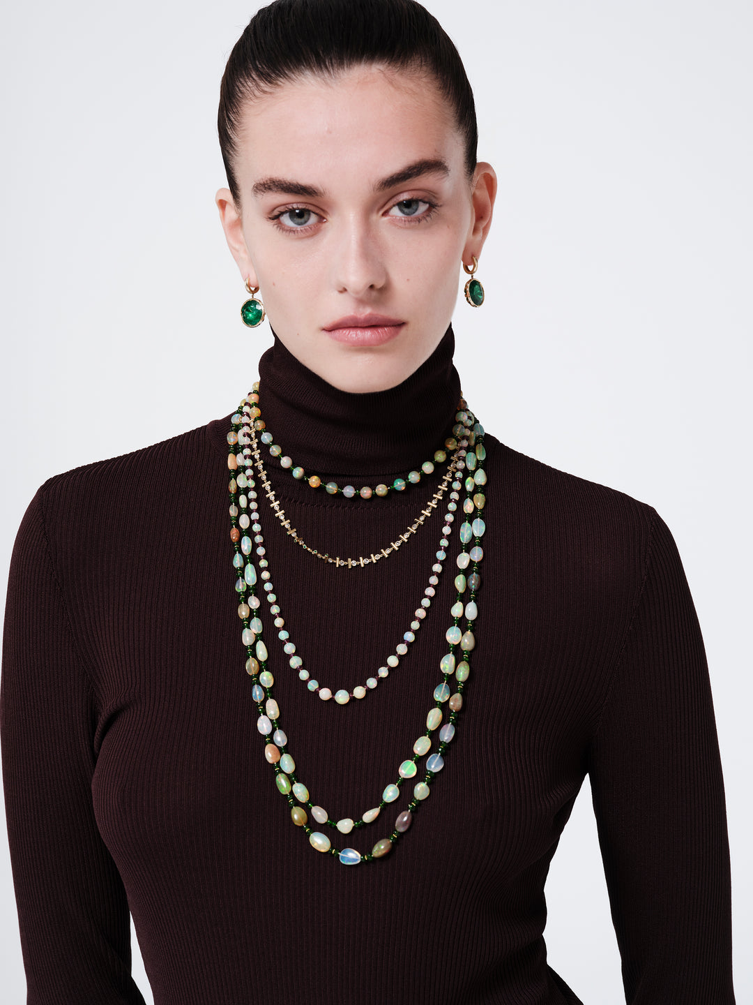 Emerald Sovereign Earrings