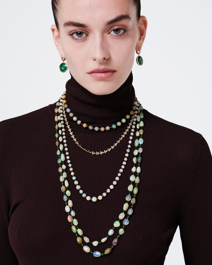 Emerald Edge Necklace (45cm)