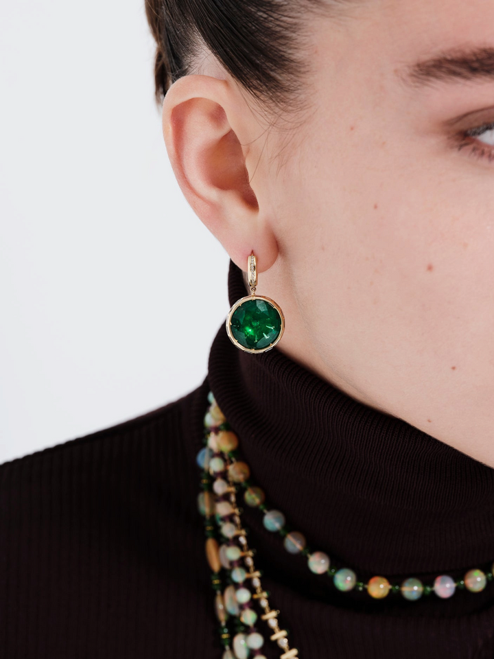 Emerald Sovereign Earrings