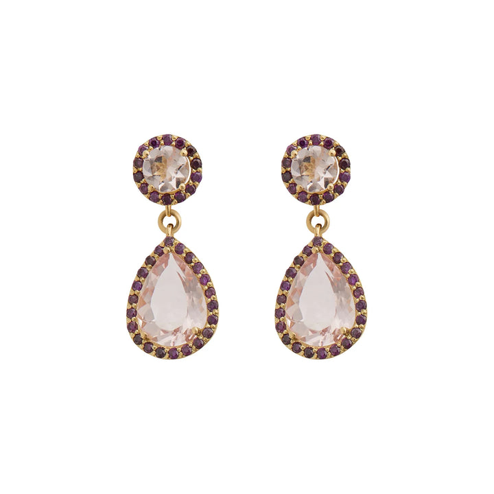 Royal Morganite Drops