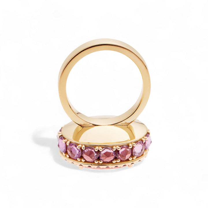 Wild Rose Eternity Flower Ring