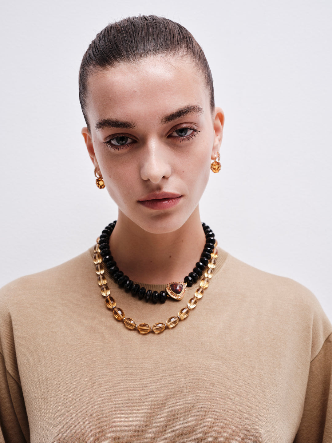 Medium Crown Orange Citrine