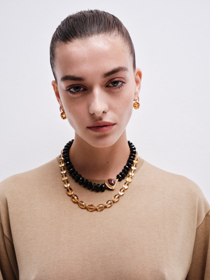 Medium Crown Orange Citrine