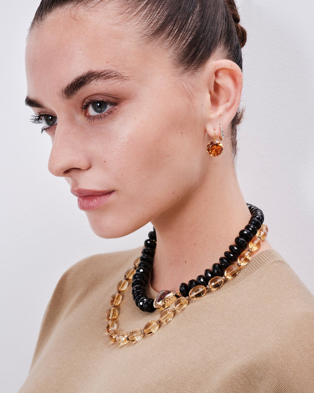 Medium Crown Orange Citrine