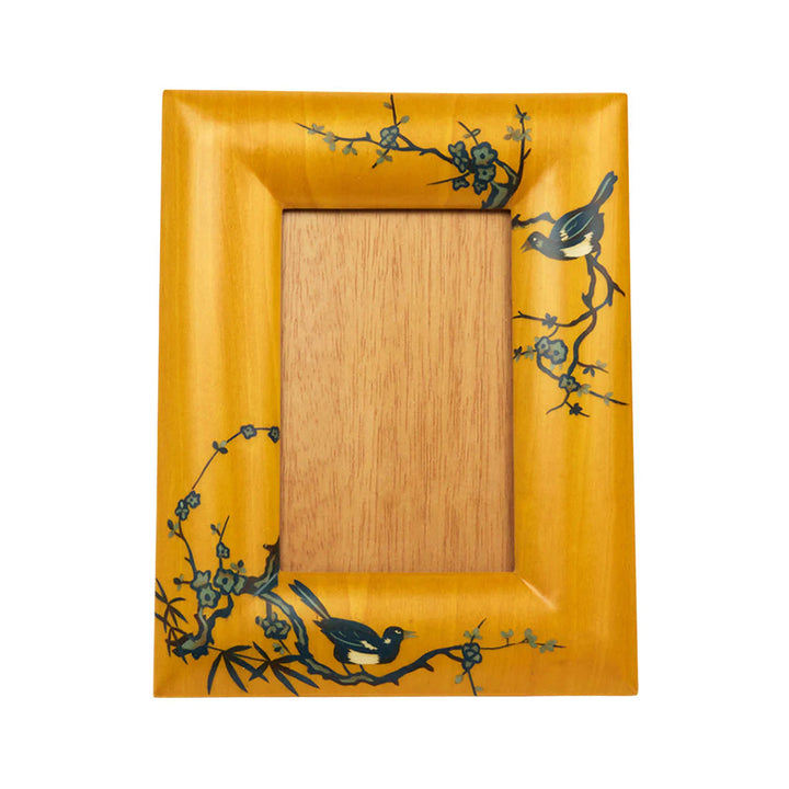 Birds Marquetry Picture Frame, Home Decor, Ileana Makri, Picture Frames